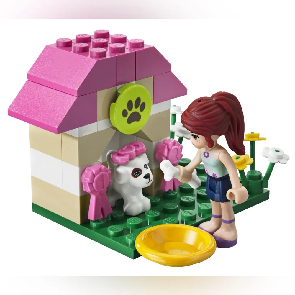 LEGO Friends #3934 Mia’s Puppy House 2012 Retired Set (Pre-Owned)